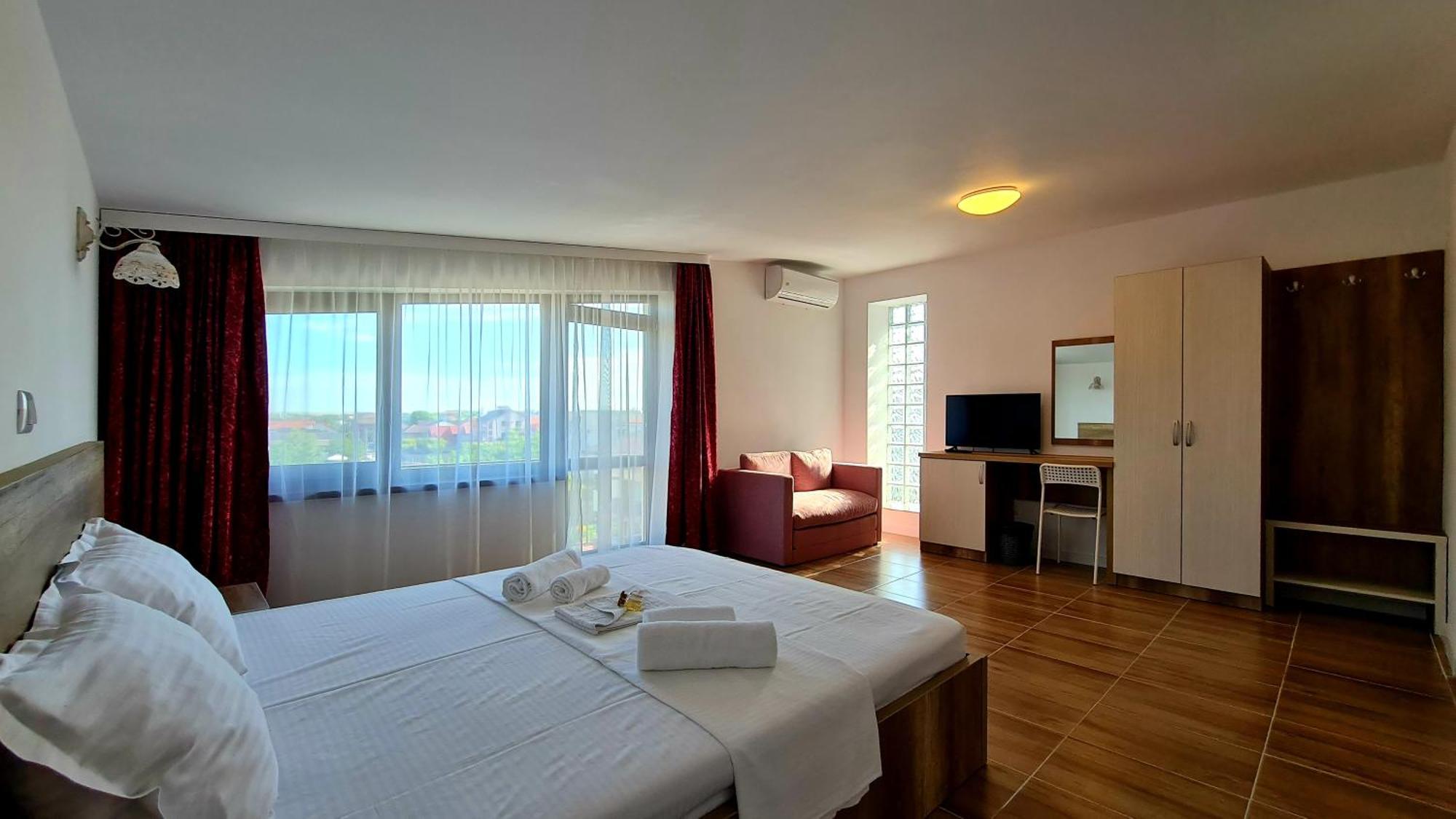 Elina2 Hotel Techirghiol Szoba fotó
