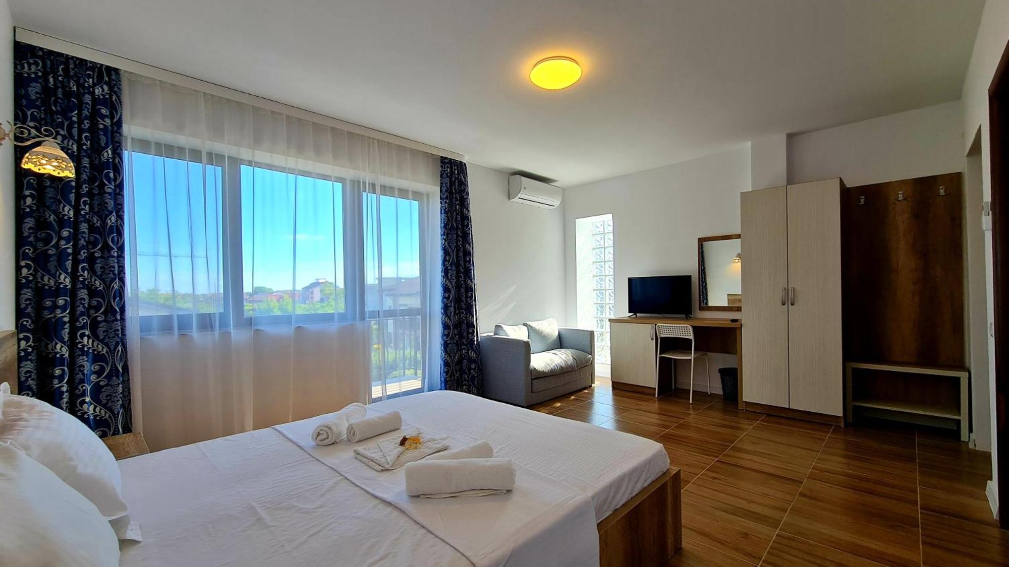 Elina2 Hotel Techirghiol Szoba fotó